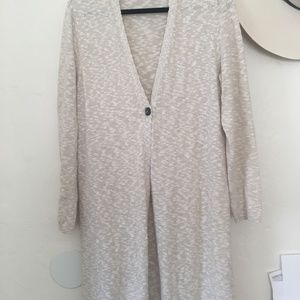 J.jill Pure Jill Duster and Tank Sweater twinset